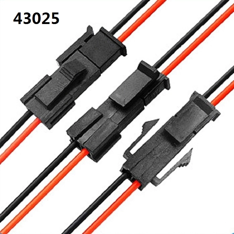M8 Connector Waterproof IP67 Electrical Circular Automotive 4p Cable Connector