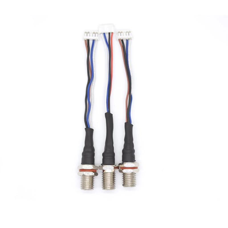 M8 M12 Waterproof Wire Indoor LED Signal Control Waterproof Plug Connector