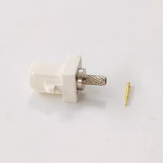 Automotive Fakra Male Plug Crimp Rubber Waterproof RF Coaxial Connector for Rg174 Cable