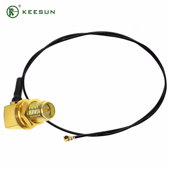 SMA Female Antenna Pedestal Right Angle for PCB Mount RF Coaxial Connector