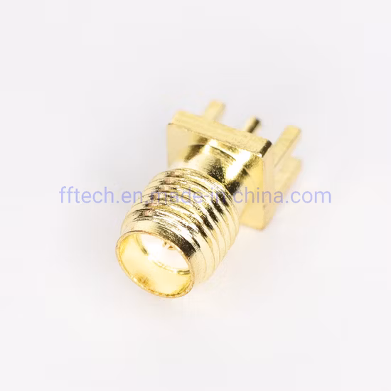 High Quality Right Angle Vertical Type RF Coaxial Connector RF If Connector