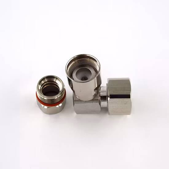 N Male Right Angle RF Connector for 1/2