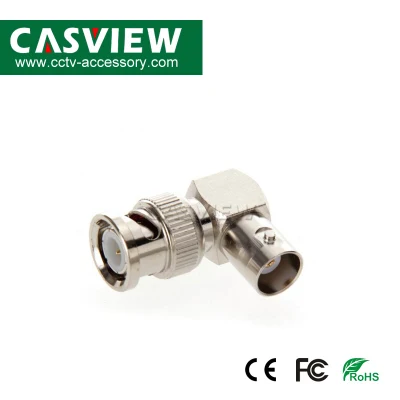 Surveillance Camera BNC Connector with 1 Male and 1 Female Plug CCTV Ce Approved