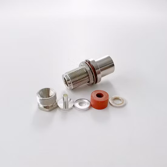 RF Coaxial Antenna N Type Male Clamp Connector for Rg58 LMR195 Cable