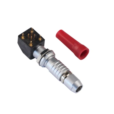 Electrical Waterproof Panel Mount 3 4pin M5 Male Connector